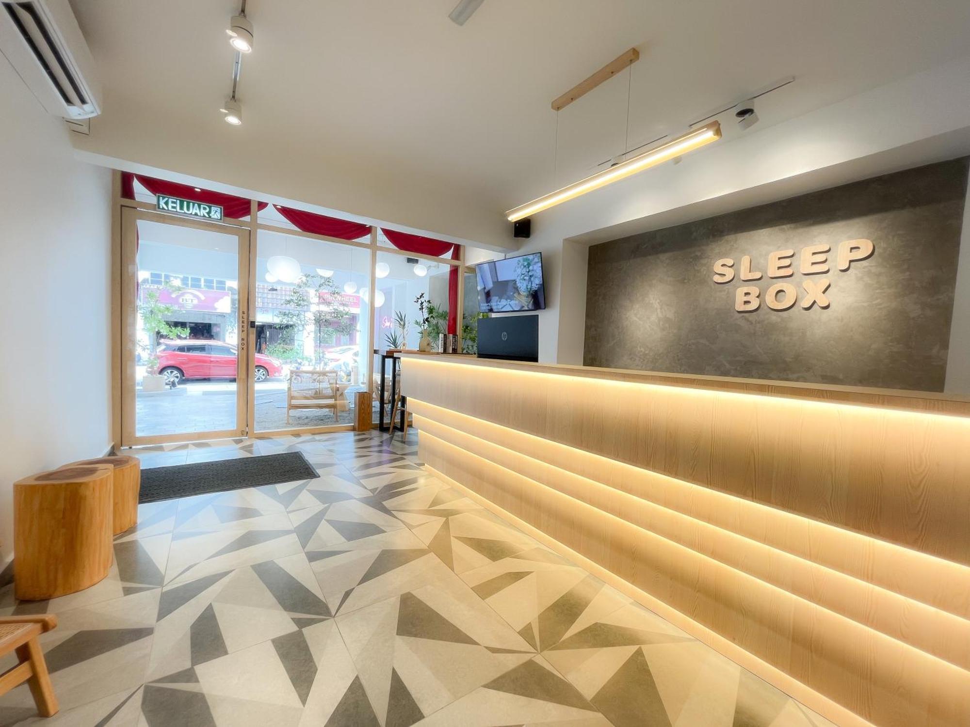 Hotel Sleep Box Penang George Town Esterno foto